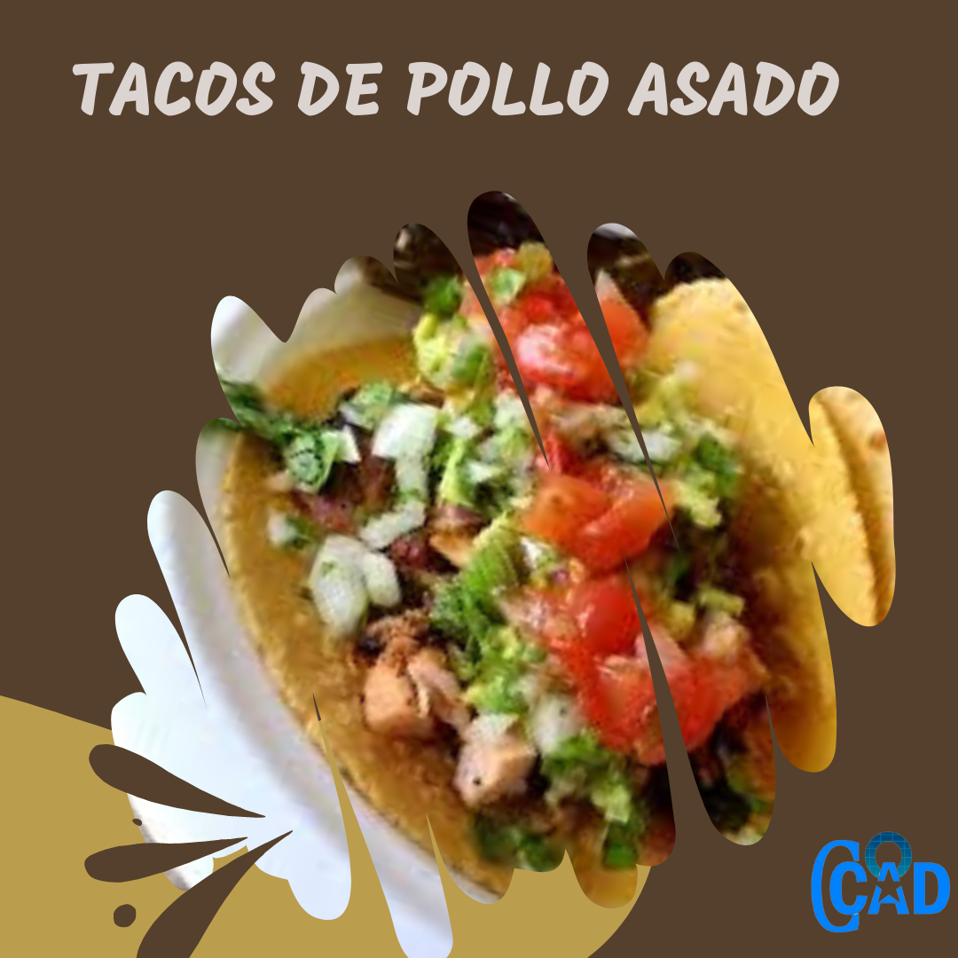 Nuestra Cocina. Snack tacos de pollo asado